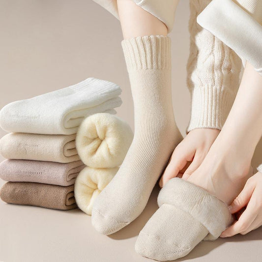 Cloud velvet socks
