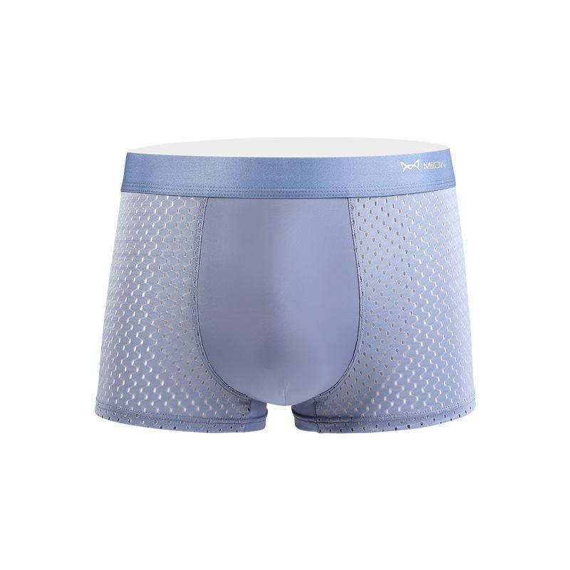 Heat dissipation knitting technology Simple sports boxers