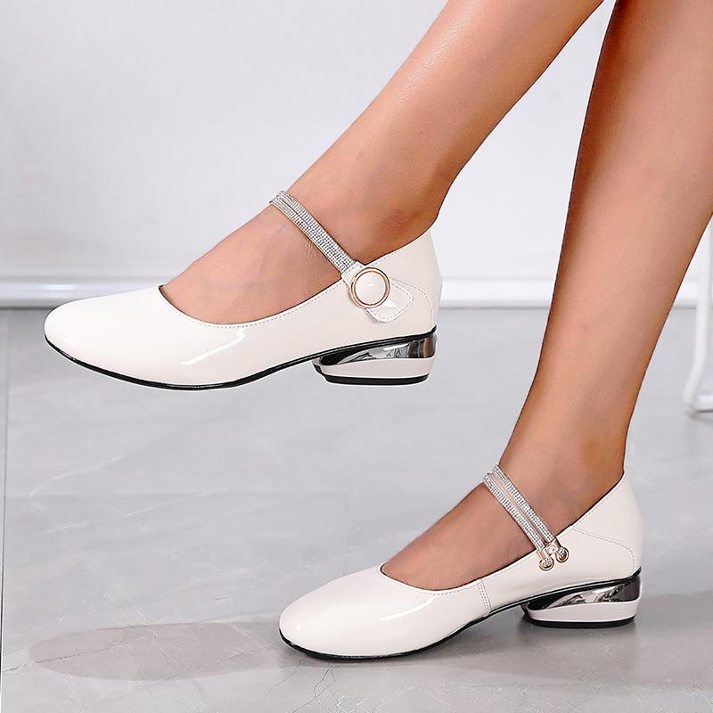 Soft sole leather wide toe shoes(Free shipping)